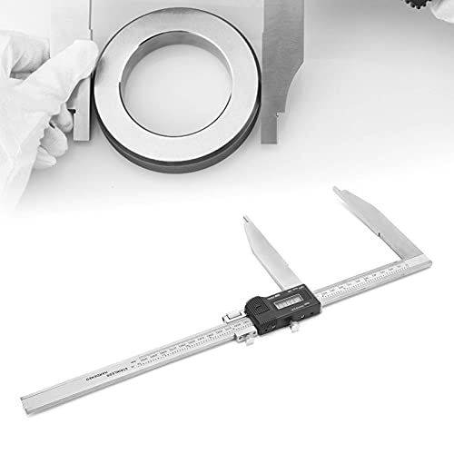 Pinça digital de 0,300 mm/12 polegada de aço inoxidável de aço inoxidável Micrômetro de pinça vernier de pinça com uma ferramenta