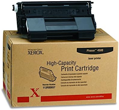 Xerox Phaser 4500 Cartucho de toner de alta capacidade de alta capacidade - 113R00657