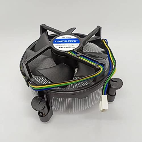 Zhawuleefb novo ventilador de resfriamento da CPU compatível Forintel E29477-002 E97380-001 SOCKETA 1366 Núcleo de cobre/dissipador
