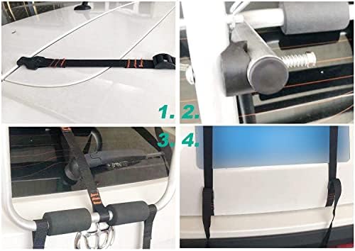 Rolo de caiaque Huimeng - Carregar assistência Prevenir o deslizamento lateral com esteridade ajustável e barco de