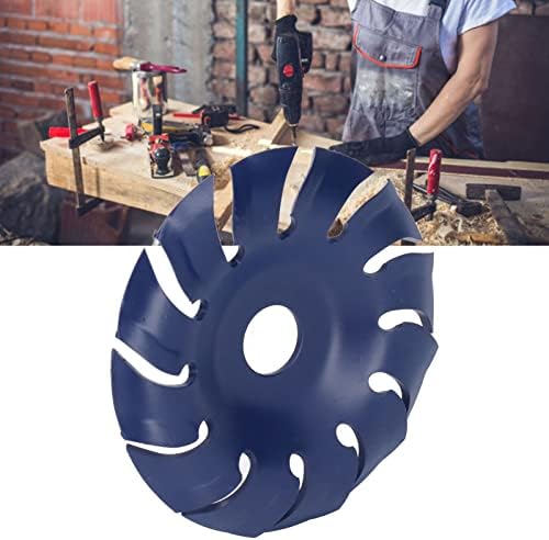 Ângulo roda de moedor de propósito geral corte de metal de madeira moagem de moagem de aço manganês azul escuro para gravar