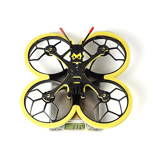 VEYRON35CR Pusher 3,5 polegadas FPV Cinewhoop Substituição de drones de 155 mm kits de moldura de fibra de carbono