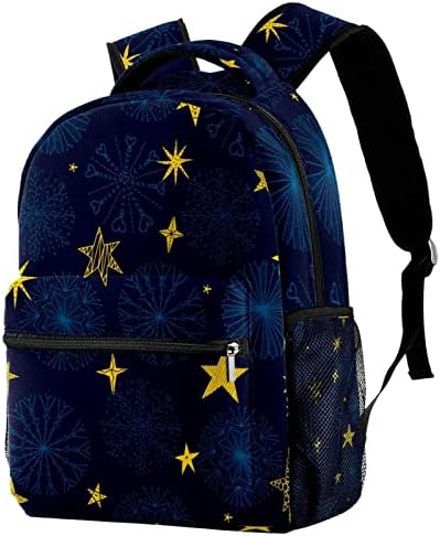 A Adamion School Backpack Fantasy Starry Sky Print Backpack for Girls-Boys Elementary Middlechool Bookbags Casual Daypacks 11.5x8x16 em