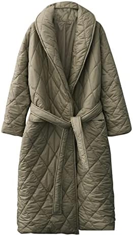 Huankd Women's Winter Caats Solid Cor de manga longa bolsos de algodão Autumn e Zipper Lightweight Jacket