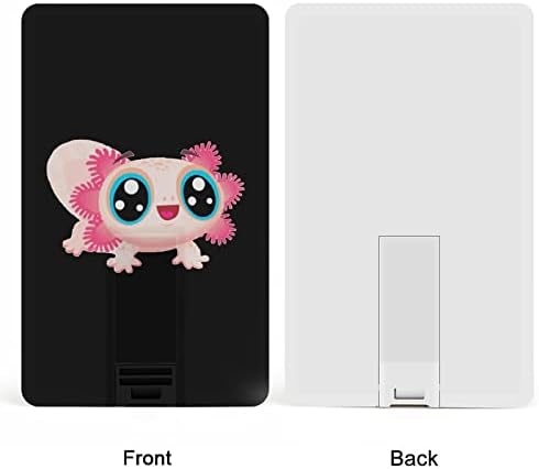 Baby Axolotl USB Memory Stick Business Flash-Drives Cartão de crédito Cartão de cartão de crédito