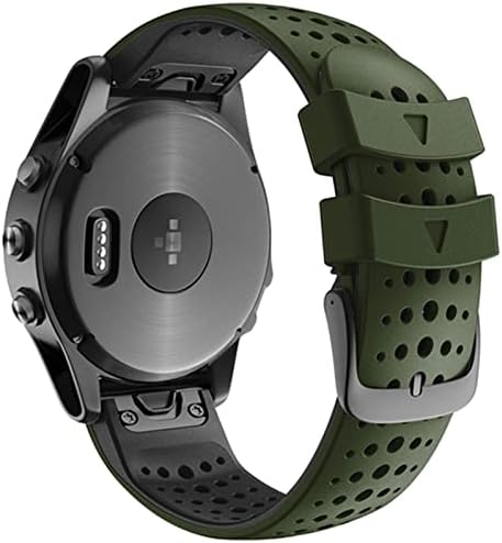 Ankang colorido Quickfit Watch Band Strap para Garmin Fenix ​​7 7x 5 5x 3 3 hr 945 Fenix ​​6 6x Relógio Silicone EasyFit Wrist