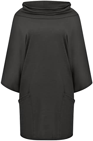 Sorto de moletom feminino com ajuste relaxado de algodão gráfico de algodão tamis de camisetas acolchoadas com alto