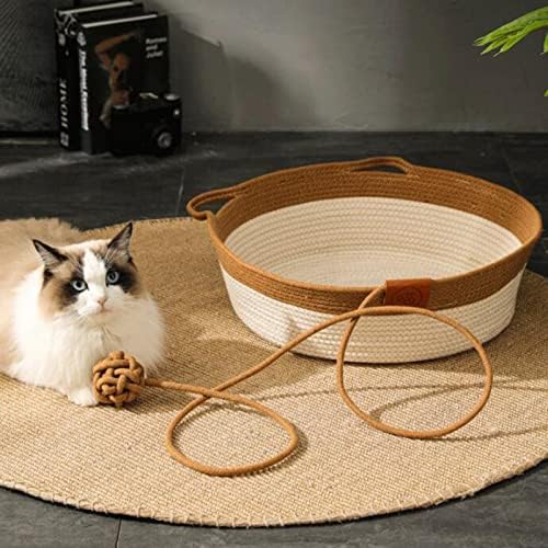 Sofá de gato genérico Sofá Bed, Protetor de Móveis Portátil com Play Ball Nest Scratching Board para brincar de brinquedo de
