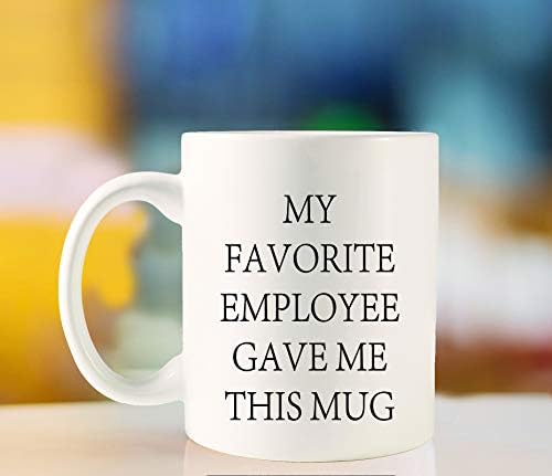 Amzushome, meu funcionário favorito me deu esta caneca de café.