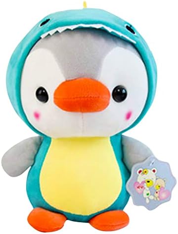 Géneric Penguin Plush Coisas, Kawaii Penguin Animais de pelúcia de pelúcia, travesseiros de pelúcia fofos, pelúcia de pinguim recheada com super macio para calmante, presentes de aniversário de Natal