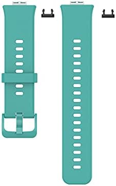 Huabao relógio Strap compatível com o huawei watch fit, banda de substituição de cinta de silicone ajustável para huawei