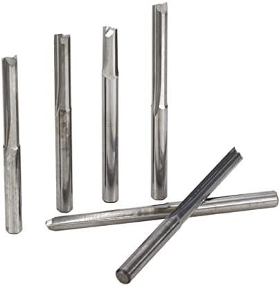 Corte de moagem de superfície Mills de extremidade de haste de 4 mm 2 flautas retas de flauta moinhos de extremidade de carboneto 12-32mm Cutter de moinho de metal para máquinas de gravura CNC