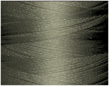 1 cone de rosca de bordado de poliéster Threadeligh - aço cinza escuro P921-1100 jardas - 40wt