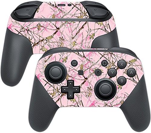 MightySkins Skin Compatível com o Nintendo Switch Pro Controller - Ocultar rosa | Tampa protetora, durável e exclusiva do