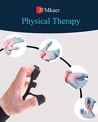 4pcs Exercício de dedos e fortalecedor da mão - 6 Buddy de aderência de nível resistente, instrutor de força dos dedos, terapia manual e dispositivo de treinamento