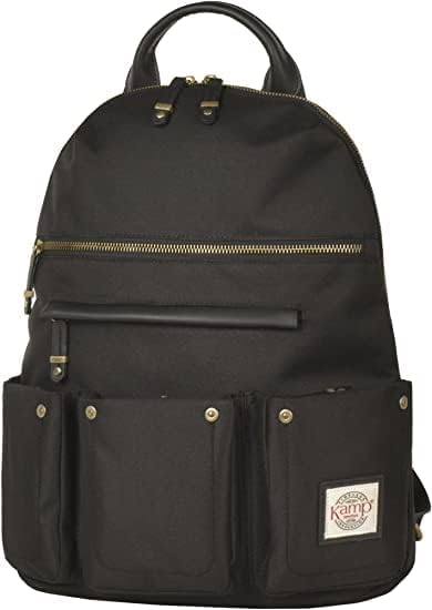 Kamp New York Backpack de 3 bolsos, mochila leve diariamente para homens e mulheres.