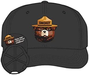 American Needel Smokey Bear Collection oficialmente licenciado OSFA ajustável novo