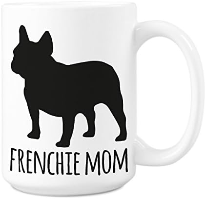 Caneca francesa caneca francesa mamãe caneca de café francesa copo de cachorro Franchies Amante Presente