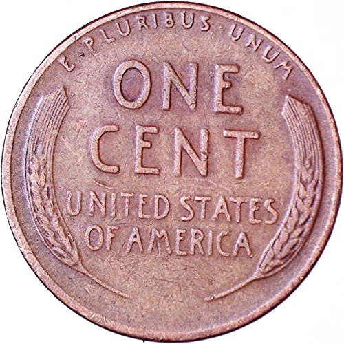 1944 D Lincoln Wheat Cent 1C muito bom