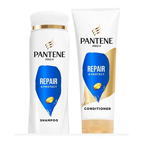 Pantene Pro-V Reparo & Protect Shampoo, 12 oz + Condicionador, 10,4 oz