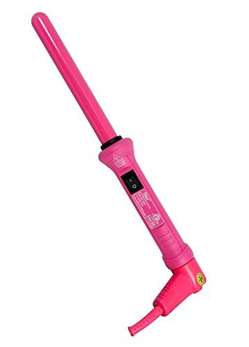NEO HOT Pink Twister Curling Iron - Tecnologia infravermelha, cachos perfeitamente definidos e duradouros, o Curler de Ação de Imprensa exclusivo facilita a pressão de cabelos para cachos mais duradouros. - ESCOLHA O TAMANHO