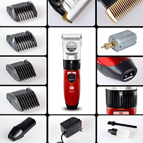 GFDFD Máquina de corte de cabelo elétrico recarregável para homem de barba Profissional Clipper sem fio Trimeiro de cabelo elétrico