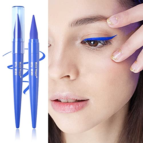 Lápis de delineador hmdabd para linha d'água de água de água marrom secagem/maquiagem colorida Eyeliner Antis Fast Antis Blue/Gel
