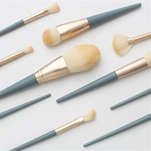 Liruxun 10pcs Bruscos de maquiagem macios e fofos definidos para a Cosmetics Foundation Blush Powder Eyeshadow