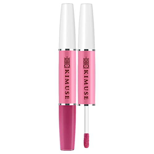 Lip Tint Peel Gloss Lipstick Lipstick Glaze Copo nua Two-one Lip Lip Bloss Duas Color Lip Lip Lip Double-Wit