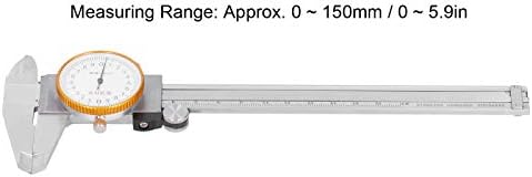Pinça de discagem, engrenagens precisas de aço inoxidável 0,02 pinça de discagem para medição de diâmetro externo