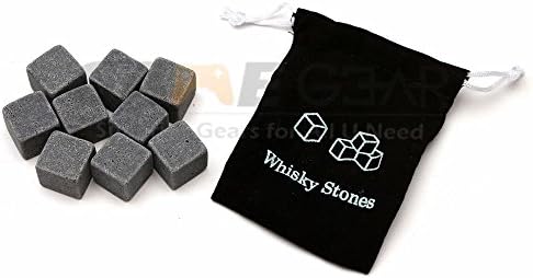 9pc-Whiskey-Whisky-Tocom-Soapstone-Flacier-Stone-Ice-Cubes