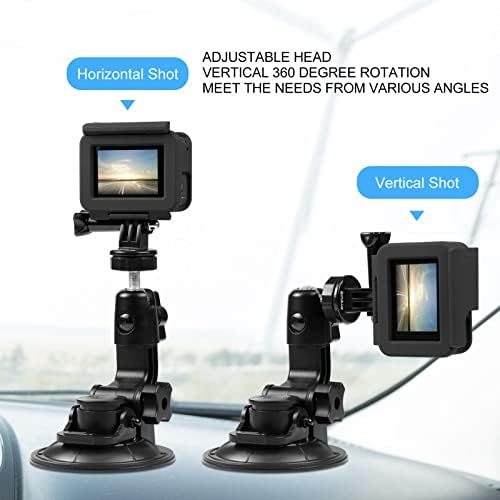 Universal Dashboard Windshield Cup Cuple Phone Mount for Sports Camera Mobile Phone