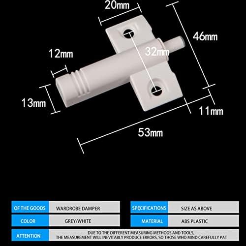 10pcs/conjunto armário de cozinha pega a gaveta de parada de porta macio silencioso buffers de amortecimento mais próximo para hardware