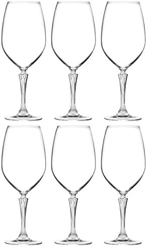 Cálice, copo de cristal de vinho tinto, copo de água, cálice grande cuvee, copos de haste, conjunto de 6 taças, 26 onças. Classic