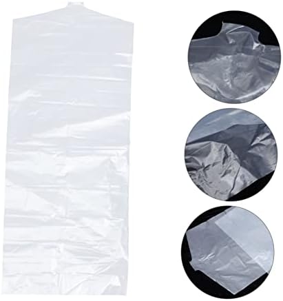 Valiclud 4pcs Roupas Bolsa de roupas sacos de armazenamento sacos de armazenamento para roupas Bolsa de vestido de vestuário de roupa transparente Bolsa de vestido pendurada para roupas para pendurar itens de roupa
