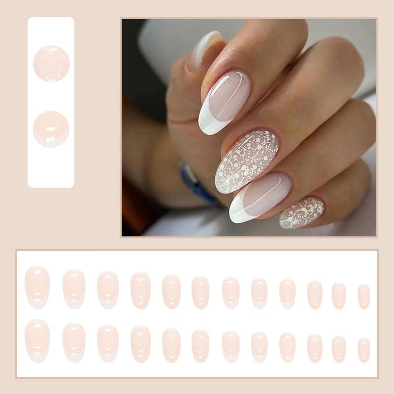 Pressione Doubnine Press On Unhas ALMONGO MÁRIL CURTO NUDE FALKS PERQUENOS FRANCOS GLITTER NATURAL BALLERINA NEWS TAPA FALHA