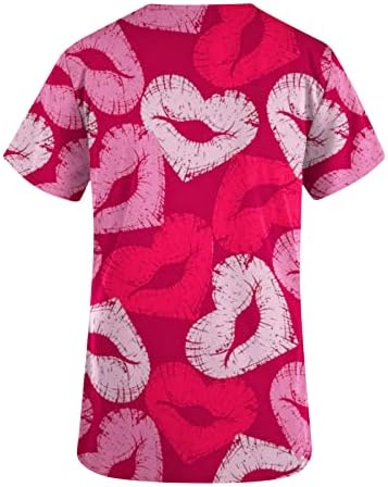 Meninas de manga curta macia confortável 2023 roupas moda v pescoço gráfico blusa blusa de outono blusa de verão para dama