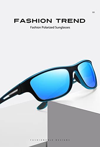 Óculos de visão noturna de Yozoot para dirigir, esportes polarizados Anti-Glare UV400 Óculos de sol para homens Ciclusing de