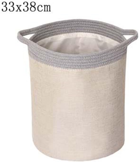 Feer Cotton Clode Roupas sujas cestas de armazenamento de lavanderia cestas de lavanderia para fraldas decoração de casa
