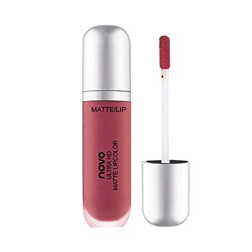 Pacote de brilho labial outfmvch líquido batom líquido Lipgloss Lip Gloss Makeup Conjunto para mulheres Batom de Batom Red Darco Deep Red Darro
