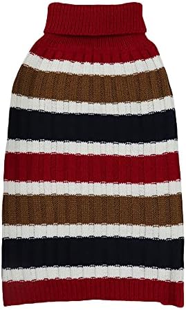 Ibofans Dog Sweater - Inverno Autumn Crochet Coat Apparel Fashion Cable Roupos para clima frio
