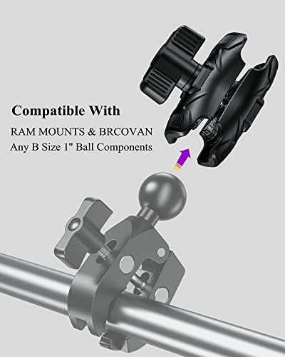 BRCOVAN DUPLO SOCKET ARM HIGH SORTE STORTE COMPOSTO CURRO COMPATÍVEL COM COMPONENTES DE BOLA E TAMANHO 1 ''