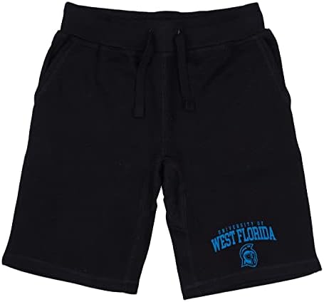 W Universidade da República da Flórida Oeste Argonauts Seal College Fleece Lamestring Shorts