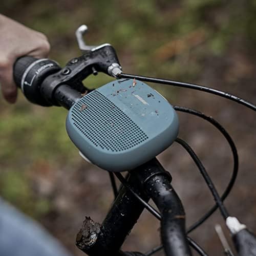 Bose Soundlink Micro Bluetooth alto -falante: pequeno alto -falante à prova d'água portátil com microfone, azul de pedra