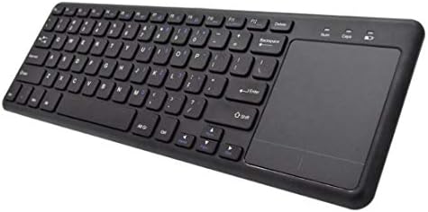 Teclado de onda de caixa compatível com a lâmina Razer 15 - Mediane Keyboard com Touchpad, USB Fullsize Teclado PC PC Trackpad sem fio para Razer Blade 15 - Jet Black