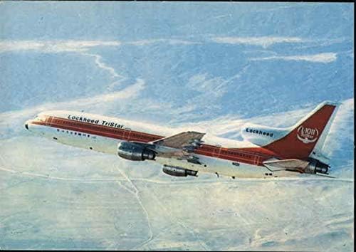 Lockheed L - 1011 TRISTAR AVERCRACIONAL ORIGAL Vintage Post cartão