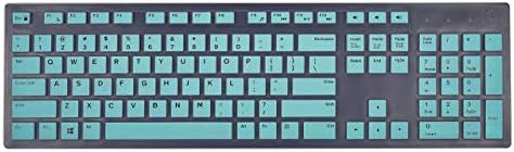 Tampa do teclado Skins compatíveis com teclado com fio Dell KB216 & Dell KM636 Teclado sem fio & Dell Optiplex 5250 3050 3240 5460 7450 7050 e Dell Inspiron AIO 3475/3670/3477 All-In One Desktop