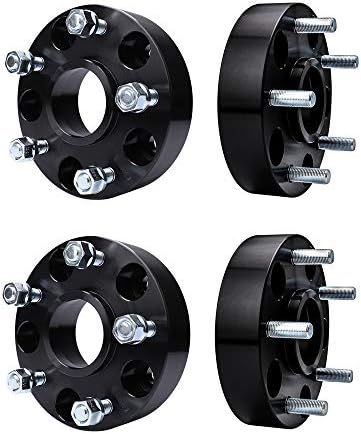 BRTEC 1.5in Espacadores de rodas de central hubcentric espessos 5x5/5x127mm espaçadores de rodas para 2007-2018 para Jeep Wrangler