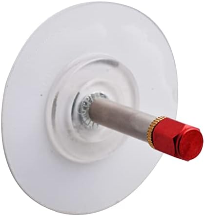 Mavota Metal Coat Gooks ganchos de chave Gancho utilitário ganchos Over-the-Porls Fit Door Banheiro Guarda de banheiro, MG18, vermelho
