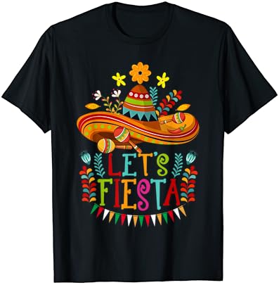 Vamos Fiesta Cinco de Mayo Sombrero T-Shirt